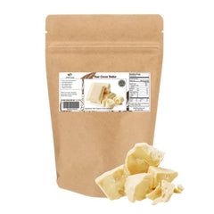 HalalEveryDay cocoa butter raw block close-up for pure skincare