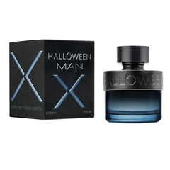 Halloween Man X bottle with lemon top notes for a fresh daytime scent