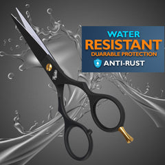 Hamdan ergonomic handle promotes comfortable trimming sessions.