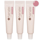 Hanalei Hydrating Lip Treatment tub closeup with mauve tint for hydrated lips.