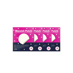 HANHOO blemish patch 10mm on skin, discreet protection against tiny breakouts.