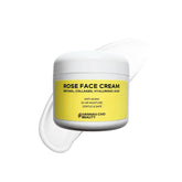 Hannah Cho Beauty Rose Face Cream with rosehip oil provides deep hydration for dry, sensitive skin.