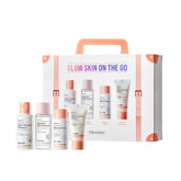 Hanskin Glow Skin cleanser powder on-the-go for brightening and cleansing.