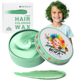 Hansuby green hair color wax bottle showing quick at-home color option