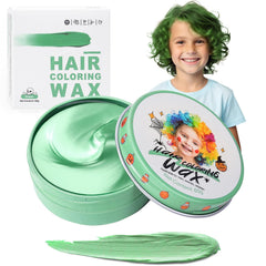 Hansuby green hair color wax bottle showing quick at-home color option