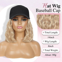 HANYUDIE hat wig adjustable cap back strap demonstrating secure, comfy fit