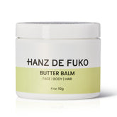 Hanz de Fuko Butter Balm jar closeup showing rich hydration