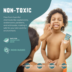 Face and body application image shows easy, gentle daily use.
