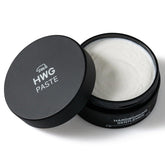 Hardworking Gentlemen hair paste bottle showing versatile daily-hold capability
