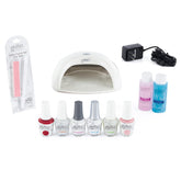 Harmony Gelish Pro Kit LED lamp for quick, salon-grade curing at home.