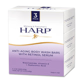 HARP retinol bar close-up showing smooth texture and potential anti-aging feel