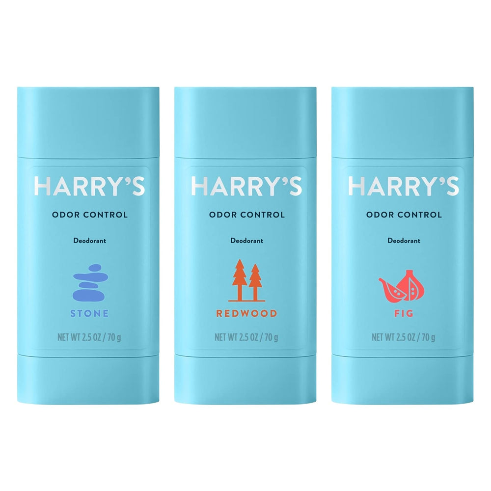 Harrys aluminum-free deodorant for men in stone stick with all day freshness