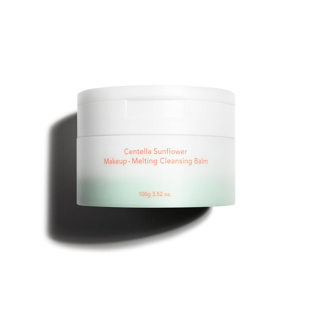HARUHARU Wonder Centella Sunflower cleansing balm jar melts makeup effortlessly