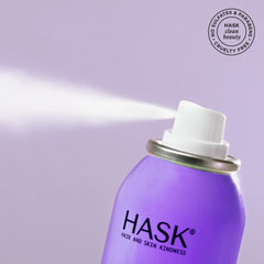 HASK Biotin Boost thickening dry shampoo steps for use between washes