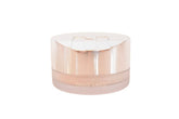 Haus Labs Bio-Blurring loose powder jar pour reveals a talc-free formula for a soft blur.