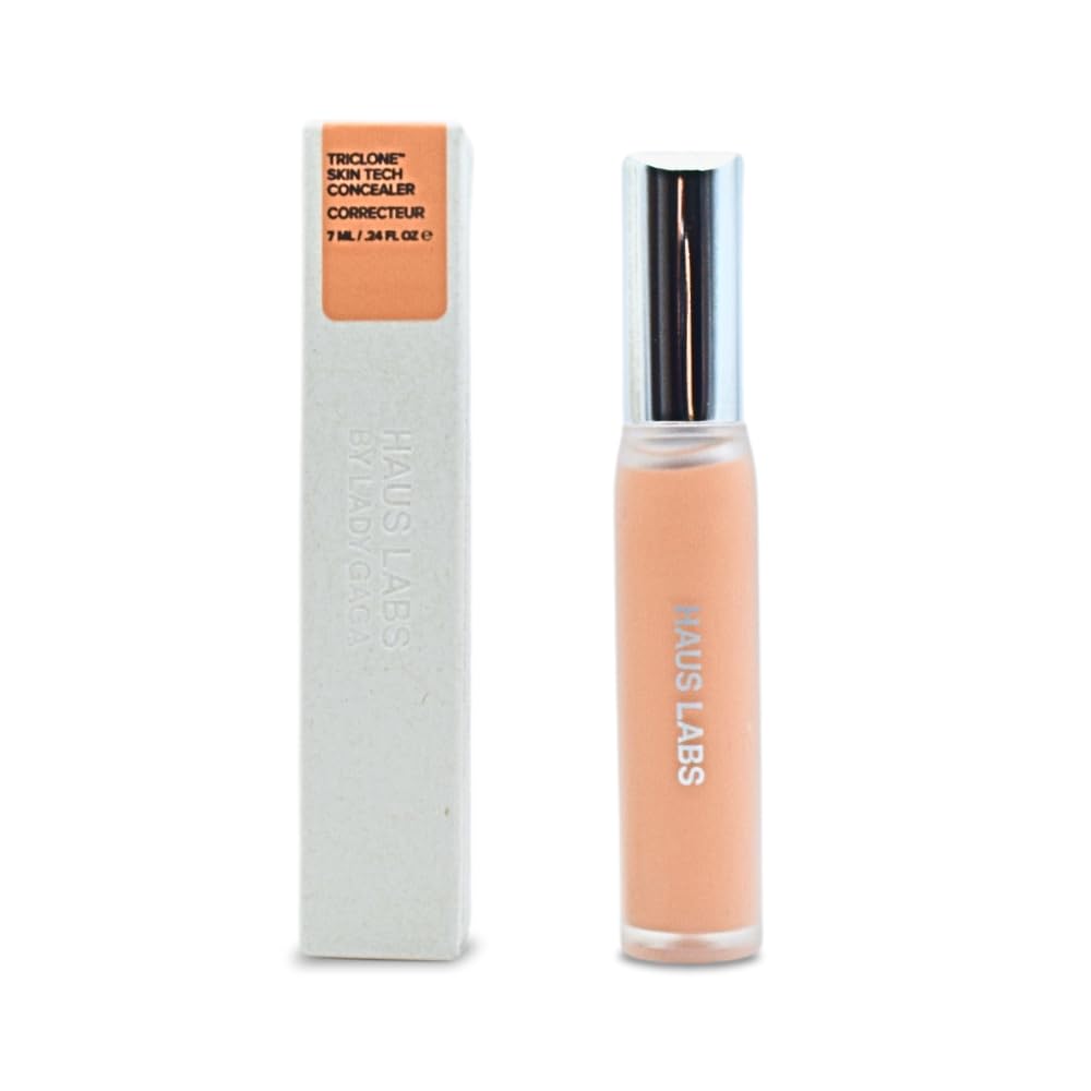 HAUS LABS Triclone concealer tube application for lightweight, buildable coverage.