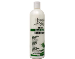 Hawaiian Silky Miracle Worker 14-in-1 conditioner pack of 2 on display.