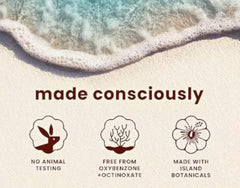 Hawaiian Tropic Weightless Hydration botanicals papaya mango passion fruit and aloe for nourished skin protection.