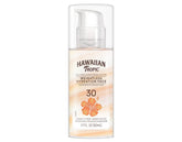 Hawaiian Tropic Weightless Hydration sunscreen bottle provides light SPF 30 protection for daily use.