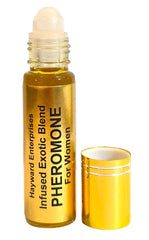 Hayward Enterprises pheromone perfume oil roll-on bottle; smooth application and long-lasting scent.