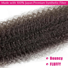 HBegant Afro Twist Hair 24 inch wrapping and braiding versatility