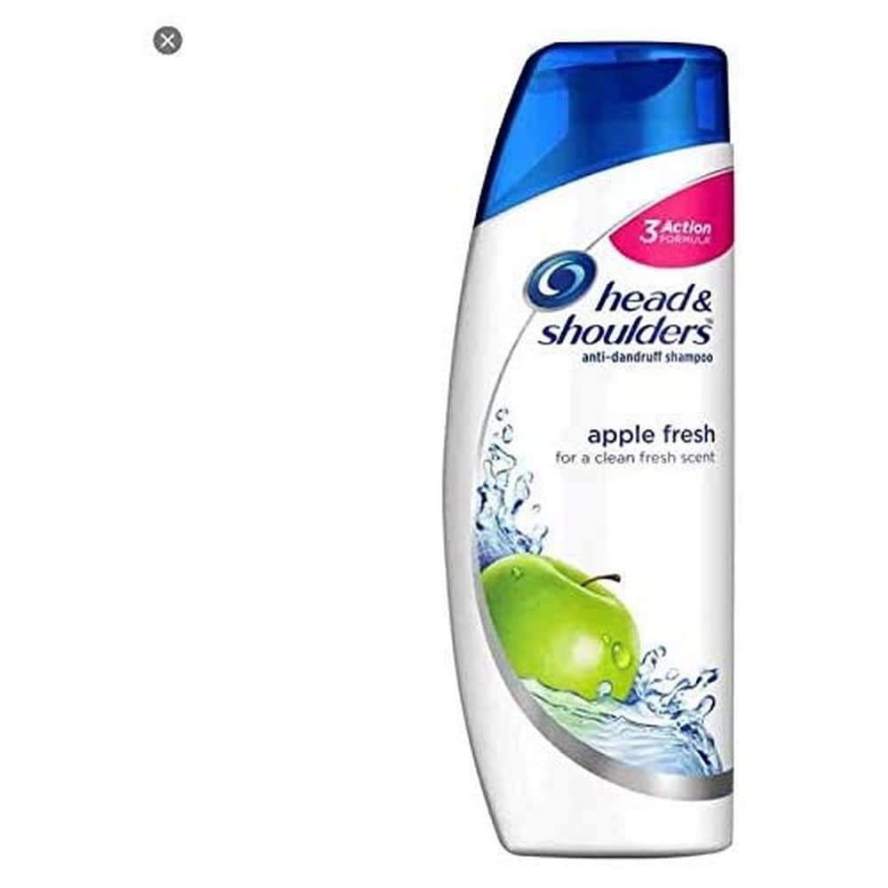 Head & Shoulders Apple Fresh shampoo bottle with refreshing scent and scalp care