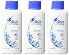 Head & Shoulders Classic Clean foamy lather on hair provides gentle scalp relief.