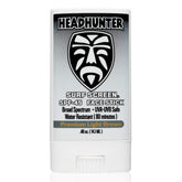 Headhunter SPF 45 face stick with light tint for daily sun protection.