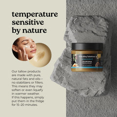 Healing Solutions balm texture close-up on skin