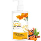 Healov Turmeric Lotion glow bottle for radiant, even-toned skin