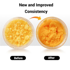 Healthy Radiance Orange Oil glow swatch highlights radiance.