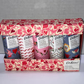 Heathcote and Ivory Cath Kidston hand cream set with marbled hearts for on the go hydration