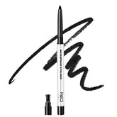 HECI BEAUTY sharpenable eyeliner pencil tip close-up for precise definition.