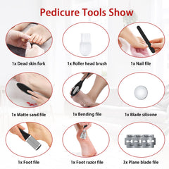 Heelos USB charging pedicure tool offers cordless convenience