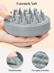 HEETA wheat straw scalp scrubber for eco-friendly exfoliation