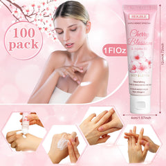 Heigble 100-pack travel-size bottles provide convenient moisture on trips