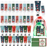 Heigble Christmas hand cream 12-pack in festive red-green packaging for gifting.