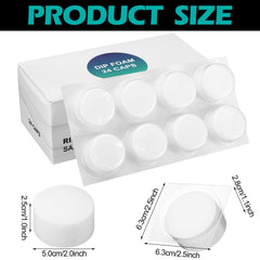 Heigble sealed packaging rinse caps ensuring hygienic one-time use