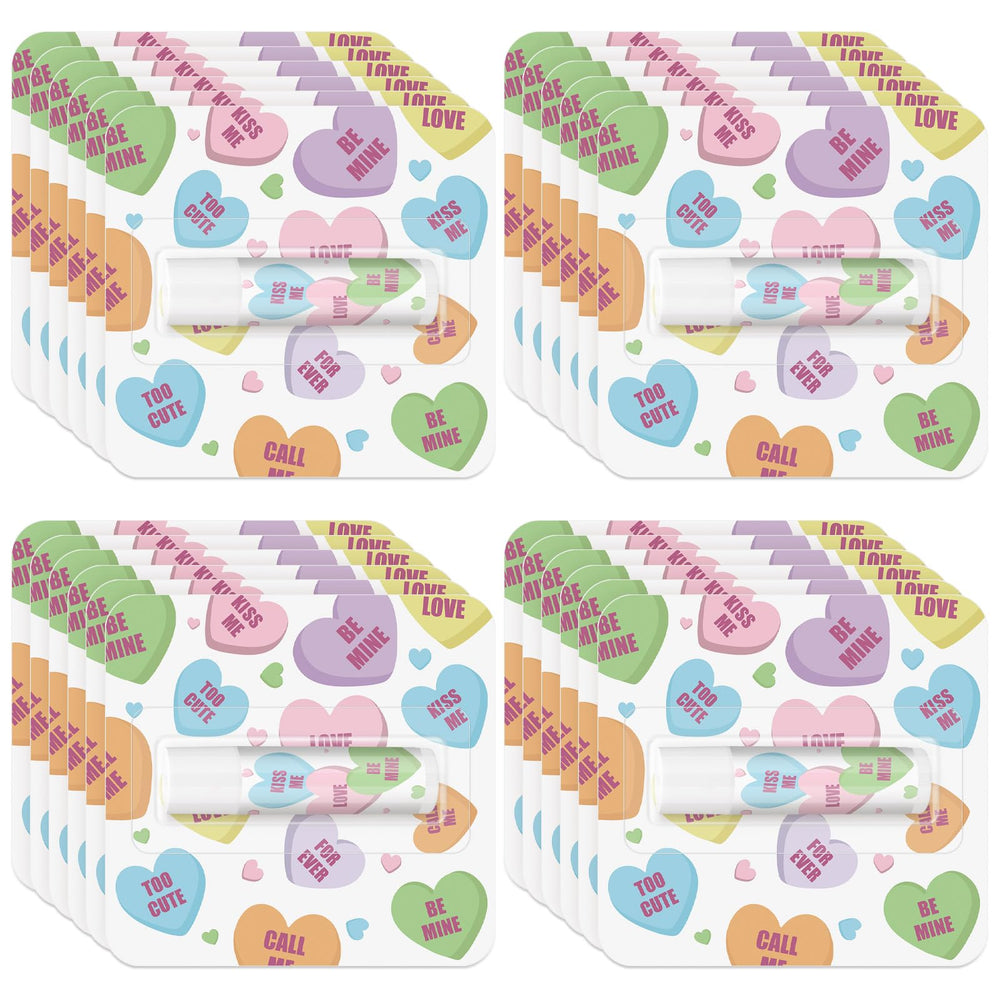 Heigble Valentine lip balm with heart packaging offers portable moisture for on-the-go lips.