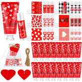 Heigble Valentine lip balm set packaging for gifting and party favors.