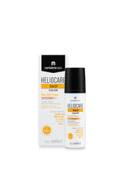 Heliocare 360 Color Gel oil-free SPF50 bronze bottle, offering daily sun protection with a natural tint.
