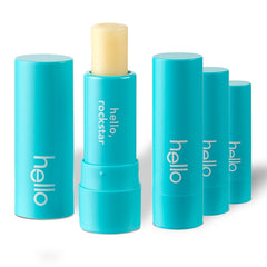 Hello Sweet Mint lip balm pack provides refreshing hydration in four tubes