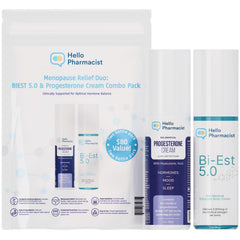 HelloPharmacist Biestro 5.0 cream tub front for balance and wellness.