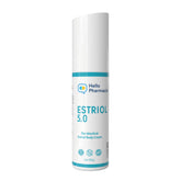 HelloPharmacist Estriol 5.0 cream bottle for renewed hydration and glow.
