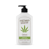 Hemp Heaven foot cream bottle with tea tree scent for refreshed feet