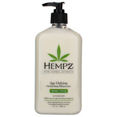 Hempz Age Defying Body Moisturizer three-pack front view for daily hydration