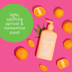 Hempz apricot-clementine moisturizer cream on skin – quick absorption and refreshed feel.
