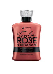HEMPZ Truly Rose White Bronzer bottle on shelf highlighting sunless tanning convenience