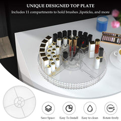 HEMTROY clear display case showcases products with neat, accessible setup