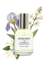 Herb & Root Moonflower bottle showcases a long-lasting floral fragrance.